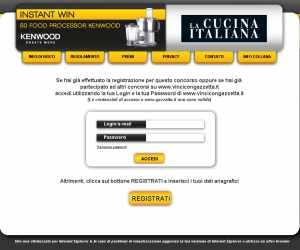 VINCI CON LA CUCINA ITALIANA