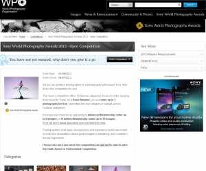 Sony World Photography Awards