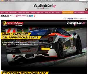 Vinci l'Emozione del Ferrari Challenge