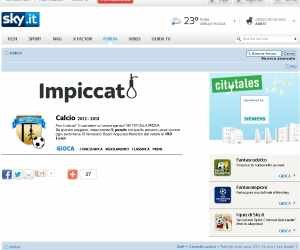 L’IMPICCATO CALCIO 2012-2013