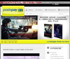 UN AUTUNNO AL CINEMA CON “RESIDENT EVIL RETRIBUTION”