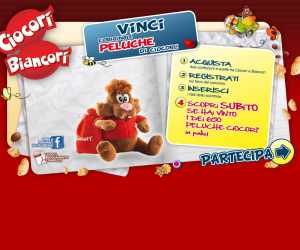VINCI L’ORIGINALE PELUCHE DI CIOCORI’!