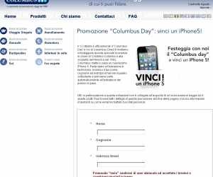 Columbus Day: vinci un iPhone5!