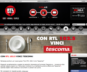 CON RTL 102.5 VINCI TESCOMA