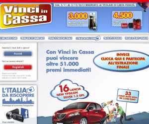 VINCI IN CASSA 2012