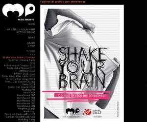 Shake Your Brain - Contest di Grafica per streetwear