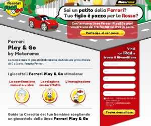 LA PASSIONE PER FERRARI PLAY & GO TI PREMIA