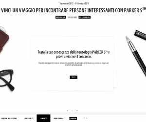 Vinci un viaggio per incontrare un VIP con PARKER 5TH TM