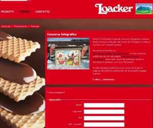 GRANDE CONCORSO FOTOGRAFICO LOACKER