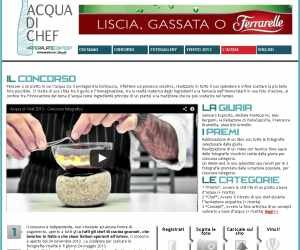 Acqua di Chef - Water Plate Contest