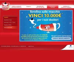STROFINA SULLE MACCHIE E VINCI