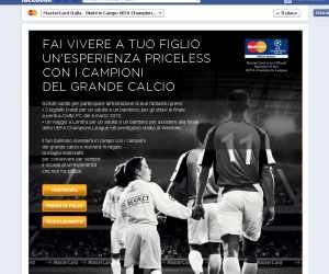 PROMOZIONE MASTERCARD UEFA CHAMPIONS LEAGUE 2013
