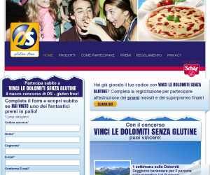 Vinci le Dolomiti senza glutine