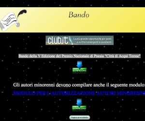 Concorso Nazionale di Poesia “Città di Acqui Terme”