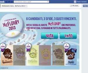 Le primarie del gusto... MC FLURRY 2013