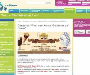 Vinci con Antica Gelateria del Corso