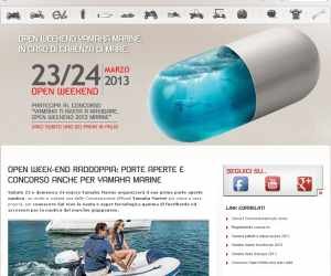 YAMAHA TI INVITA A NAVIGARE - OPEN WEEK-END 2013 MARINE