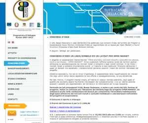 UN LOGO/SIMBOLO ED UN LAYOUT PER OPEN MARKET