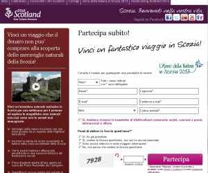 VisitScotland Concorso Anno della Natura in Scozia
