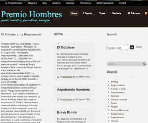 PREMIO HOMBRES ITINERANTE - IX edizione 2013 - Il borgo ospita la cultura