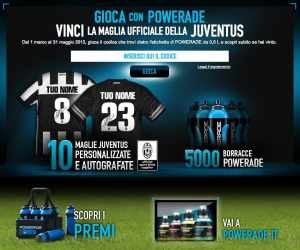 VINCI LE MAGLIE AUTOGRAFATE JUVENTUS