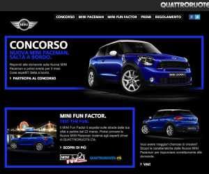 CONCORSO NUOVA MINI PACEMAN - SALTA A BORDO