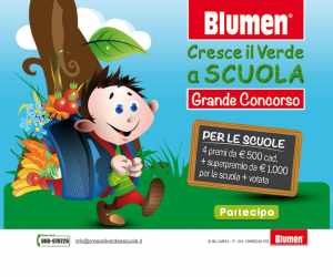 Cresce il verde a scuola