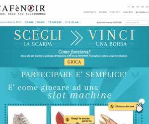 SCEGLI LA SCARPA E VINCI UNA BORSA CAFèNOIR