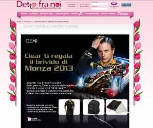 CLEAR TI REGALA IL BRIVIDO DI MONZA 2013