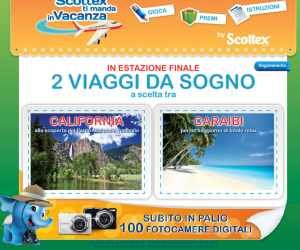 SCOTTEX TI MANDA IN VACANZA
