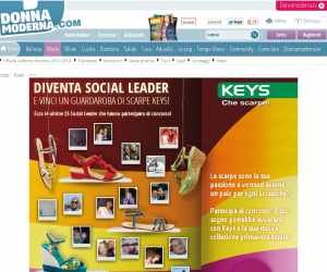 DIVENTA SOCIAL LEADER E VINCI UN GUARDAROBA DI SCARPE KEYS!