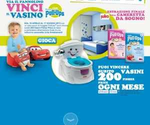 VIA IL PANNOLINO,  VINCI IL VASINO CON PULL UPS!