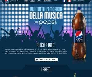 VIVI TUTTA L’EMOZIONE DELLA MUSICA CON PEPSI!