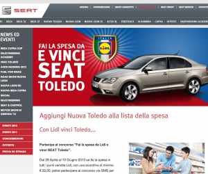 Fai la spesa da Lidl e vinci SEAT Toledo