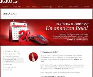 Un anno con Italo!