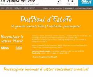 CONCORSO CASAFACILE e GIBUS Passioni d’Estate