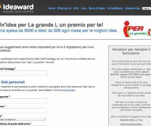 Un'idea per La grande i, un premio per te!