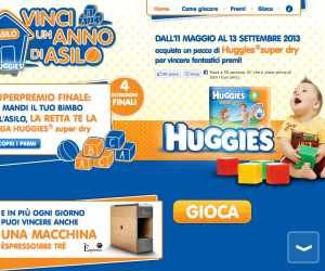 VINCI UN ANNO DI ASILO CON HUGGIES SUPER DRY