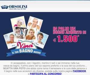 VINCI IL TUO BAGNO NUOVO ORSOLINI