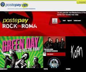 PIU’ DI UN MESE DI MUSICA CON POSTEPAY ROCK IN ROMA 2013