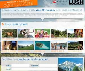 COGLI L’ESTATE CON LUSH E AUSTRIA TURISMO