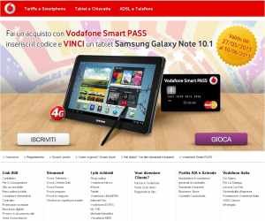 Vinci ogni giorno con Vodafone Smart Pass