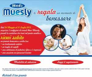 HERO MUESLY TI REGALA UN MOMENTO DI BENESSERE