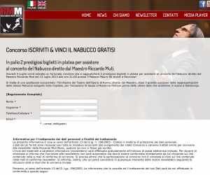 ISCRIVITI & VINCI IL NABUCCO GRATIS!
