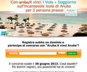 Con Aruba.it vinci Aruba