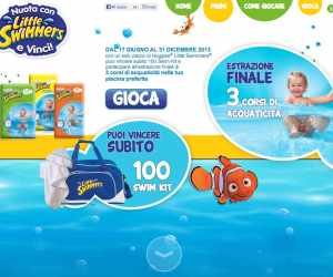 NUOTA CON LITTLE SWIMMERS E VINCI!