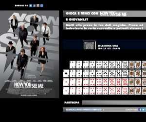 VINCI CON	 NOW YOU	SEE ME – I	MAGHI DEL CRIMINE