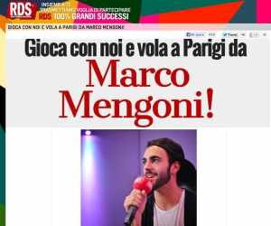 Gioca con noi e vola a Parigi da Marco Mengoni!