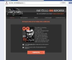 FIAT 500 GQ REPORTER