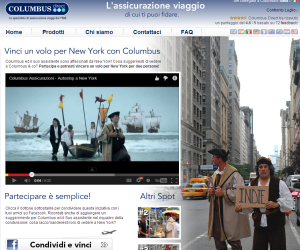 Vinci un volo per New York con Columbus Assicurazioni